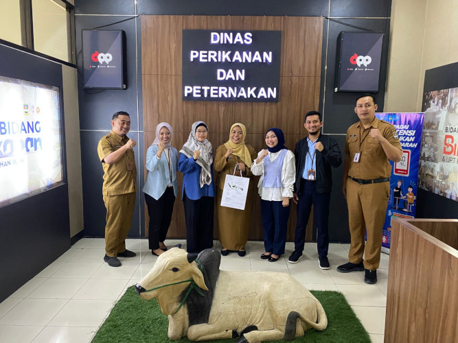 Kanwil III KPPU Diskusi terkait Penyebab Mahalnya Telur Ayam Ras dengan Dispernakan Bandung Barat